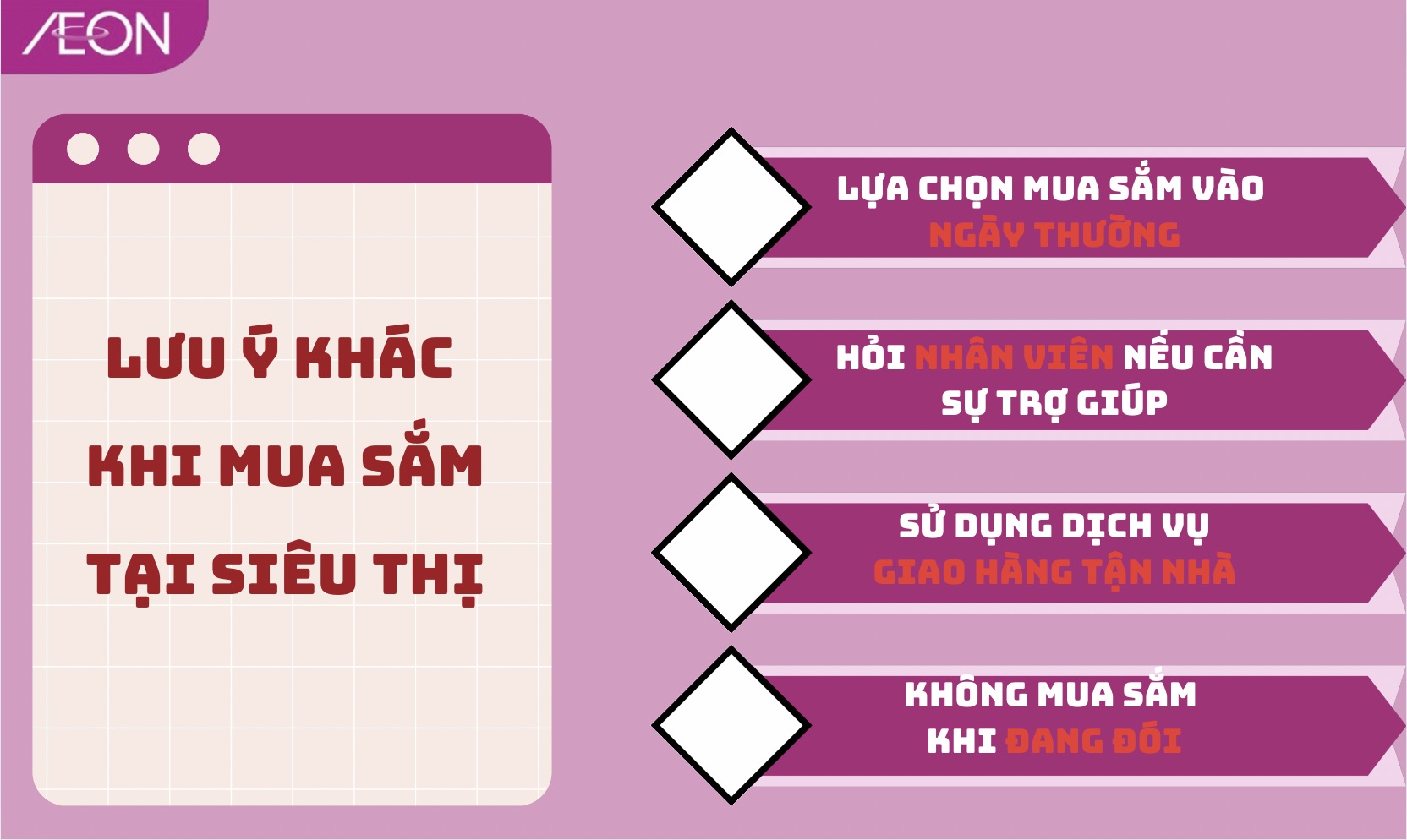Bằng cách áp dụng 4 lưu ý khi đi siêu thị mua đồ, người mua sẽ tiết kiệm không chỉ tiền bạc mà cả thời gian và công sức