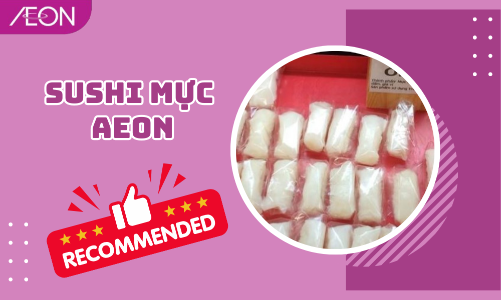 Những miếng nigiri mực với kết cấu giòn, dai và vị ngọt tự nhiên của thịt mực tươi sống
