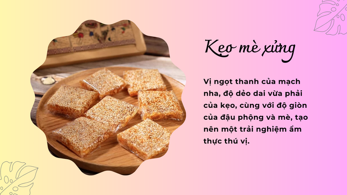 Kẹo mè xửng là món quà “hương vị Huế” hấp dẫn mà bạn có thể tặng cho người thân và bạn bè
